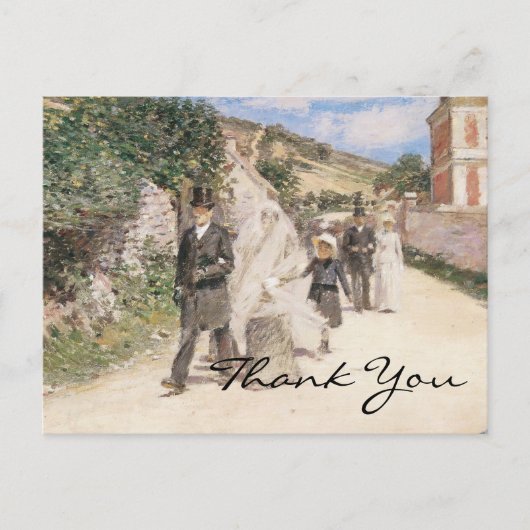 Robinson's De bruiloft Maart Briefkaart (Voorkant)