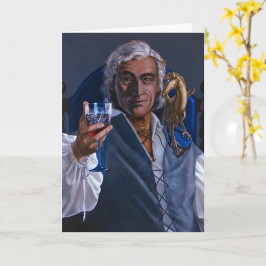 Robinton, Masterharper of Pern - Card Kaart (Gele Bloem)