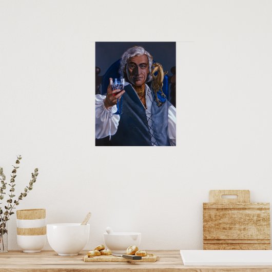 Robinton, Masterharper van Pern - Druk af of Poste Poster (Keuken)