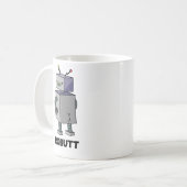 Robit Funny Robot Pun Koffiemok (Voorkant links)