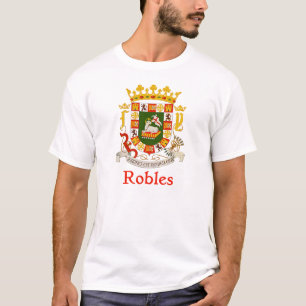 Robles Puerto Rico Shield T-shirt