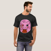 Roblo Piggy vriend jongen T-shirt (Voorkant volledig)
