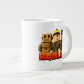 Roblox Characters Cool Gamer Grote Koffiekop (Voorkant rechts)