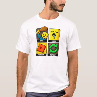 Roblox Eet Slaap Herhaal Grappige Gamer T-shirt