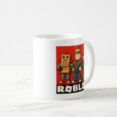 Roblox Gamer Koffiemok (Voorkant rechts)