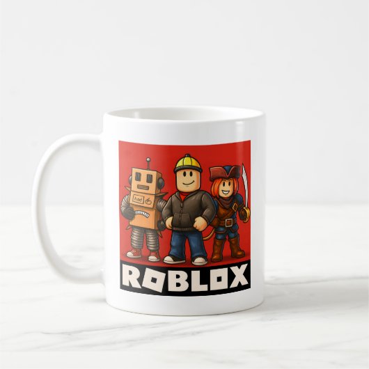 Roblox Gamer Koffiemok (Links)