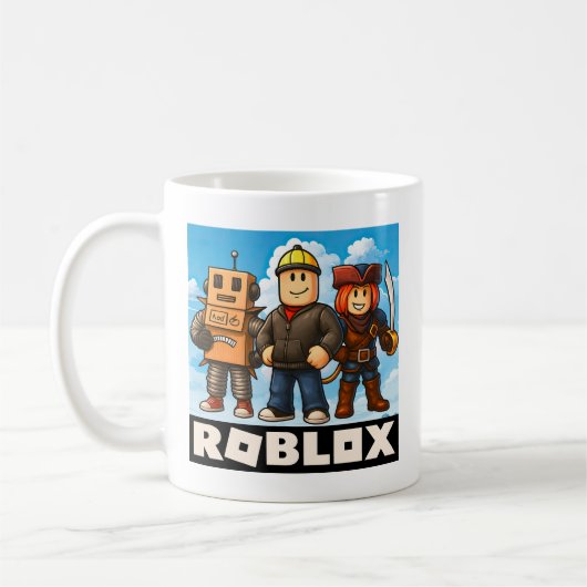 Roblox Gamer Koffiemok (Links)