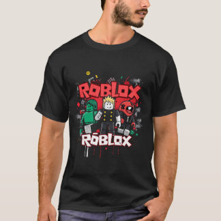Roblox – Neon Blok Wereld T-shirt