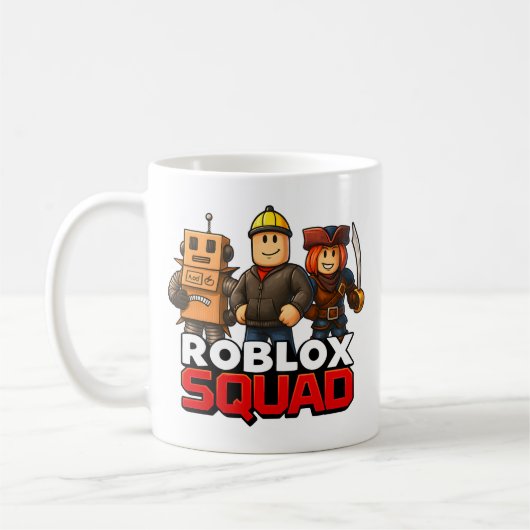 Roblox Squad Funny Gamer Koffiemok (Links)