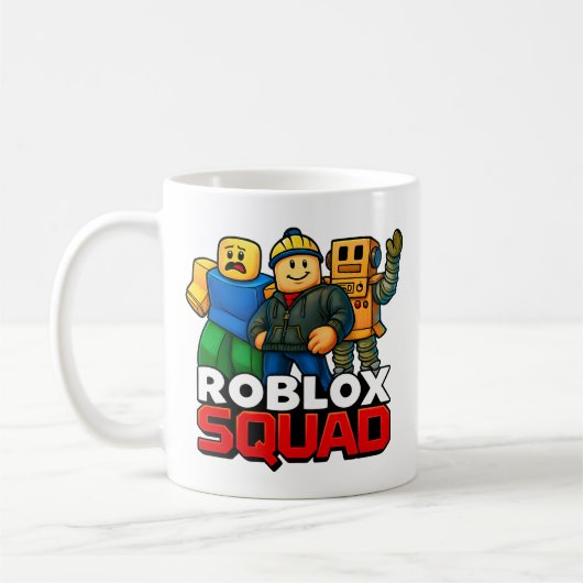 Roblox Squad Funny Gamer Koffiemok (Links)