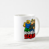 Roblox Squad Grappige Gamer Koffiemok (Voorkant rechts)