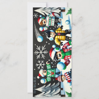 Robloxo's Cool Chalkboard Christmas Kaart voor jon
