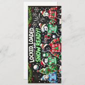 Robloxo's Cool Chalkboard Christmas Kaart voor jon (Voorkant / Achterkant)