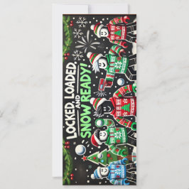 Robloxo's Cool Chalkboard Christmas Kaart voor jon