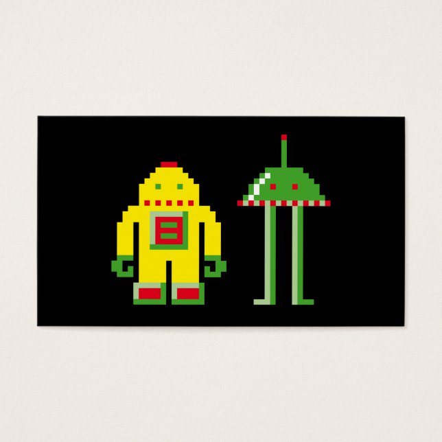 Robo & Bip Visitekaartjes (Voorkant)
