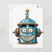 Robo Briefkaart (Voorkant / Achterkant)