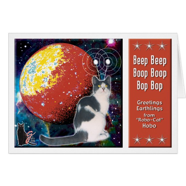 Robo-Cat Hobo (Voorkant Horizontaal)