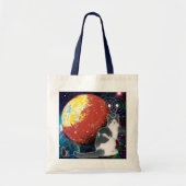 Robo-Cat Hobo Canvas tas (Voorkant)