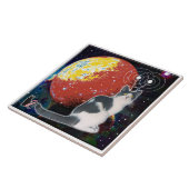 Robo-Cat Hobo Tegel Tegeltje (Zijkant)