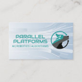 Robo Dog | AI-technologie Visitekaartje (Voorkant)