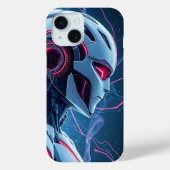 Robo Head Mobile Case-Mate iPhone Case (Achterkant)