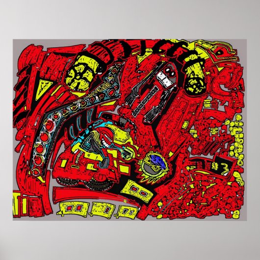 Robo Hell Poster (Voorkant)