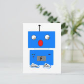 ROBO IN SHOCK BRIEFKAART (Staand voorkant)
