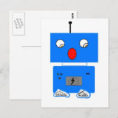 ROBO IN SHOCK BRIEFKAART (Voorkant / Achterkant)