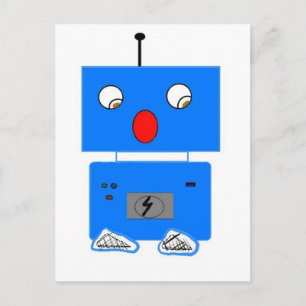 ROBO IN SHOCK BRIEFKAART