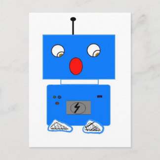 ROBO IN SHOCK BRIEFKAART