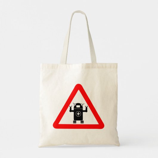 Robo Medic Sign Medical Care Canvas tas (Achterkant)