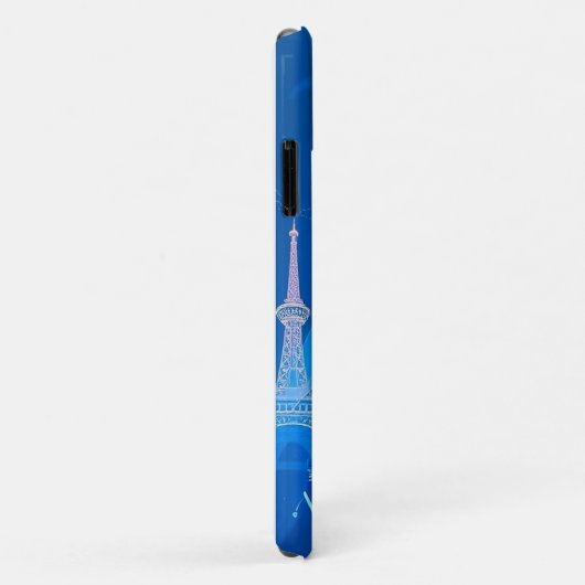 Robo Neon Graphic – Mobiel Case-Mate iPhone Case (Achterkant/rechts)