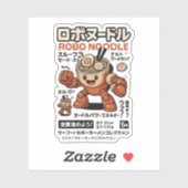 Robo Noddle Sticker (Vel)