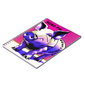 ROBO PIG Journal. bewerkbare tekst. Notitieboek (Linkerzijde)