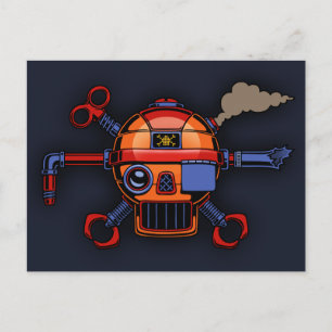 Robo Pirate II Briefkaart