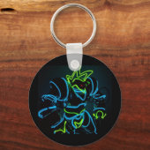 Robo-Raver-Sleutelhanger Sleutelhanger (Voorkant)