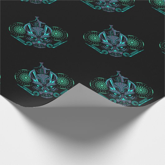 Robo Skull Cadeaupapier (Hoek)