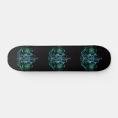 Robo Skull Persoonlijk Skateboard (Horizontaal)