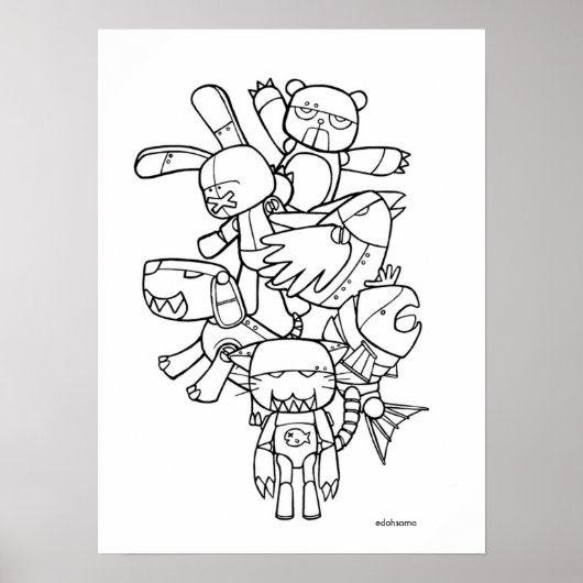 ROBO-TEC: Poster (Voorkant)