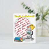 Robo-x9 gaat terug naar het Lijst van de Foto van  Briefkaart (Staand voorkant)