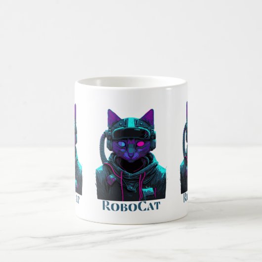 RoboCat - Cat Koffiemok (Center)