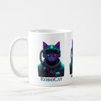 RoboCat - Cat Koffiemok
