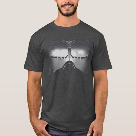 Robocop Borstplaat Grafisch T-shirt (Voorkant)