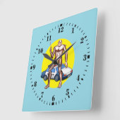 Robocop Vierkante Klok (Hoek)