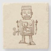 roboketch / tekening stenen onderzetter (Voorkant)