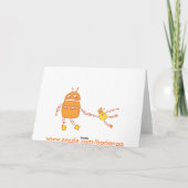 Robomama Moederdag Kaart (Achterkant)