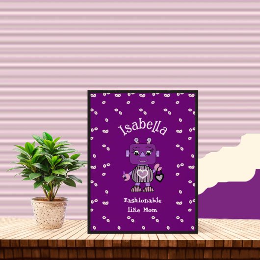 Robomeisje Perfect Poster