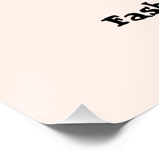 Robomeisje Perfect Poster (Hoek)