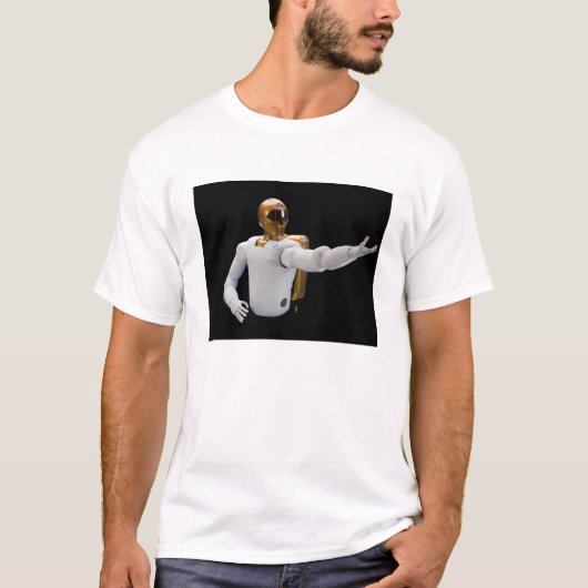 Robonaut 2, een handige, humanoïde astronaut hel 2 t-shirt (Voorkant)