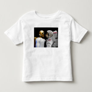 Robonaut 2, een handige, humanoïde astronaut hel 3 kinder shirts